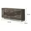 Комод низкий Platinum Sabbia Camelgroup, 6 ящиков, 136CMD.03BS - Фото 3
