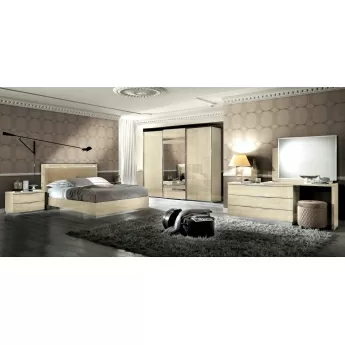 Туалетный стол с комодом Platinum Sabbia Camelgroup, 3 ящика, 136TOI.04BS
