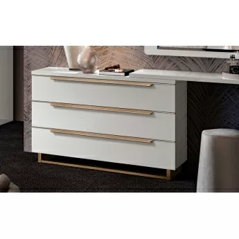 Комод низкий Camelgroup Smart White, три ящика, 162CMS.01BI