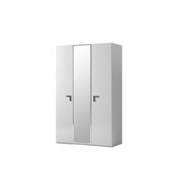 Шкаф 3-дверный Smart White Camelgroup с зеркалом, 162AR3.04BI