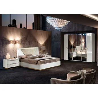 Кровать Camelgroup Smart White 160х200, с подъёмником, 162LET.05BI