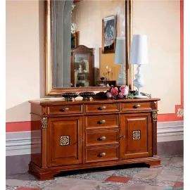 Буфет Claudio Saoncella Puccini, 2 двери, 6 ящиков, Вишня (PC90) - 42395