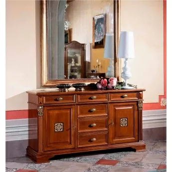 Буфет Claudio Saoncella Puccini, 2 двери, 6 ящиков, Вишня (PC90) - 42395