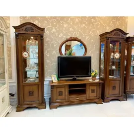 Витрина 1-дверная Claudio Saoncella Puccini, Вишня (PC90) - 42377DX