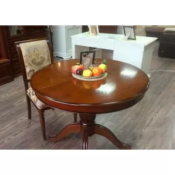 Стол обеденный Claudio Saoncella Puccini, круглый раздвижной, Вишня (PC90) - 42318