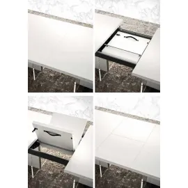 Стол обеденный Alf Italia Artemide, раздвижной, 196/250х108, PJAE0616