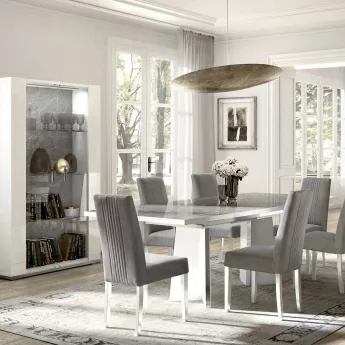 Стол обеденный Status Italy Mara 180/225, раздвижной, MADWHTA01