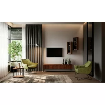 Тумба ТВ MOD Interiors Menorca, 2 ящика, MDI.TV.MN.24