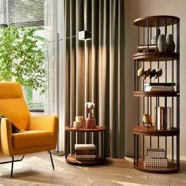 Столик приставной MOD Interiors Menorca, круглый, 55x55, MDI.BST.MN.4