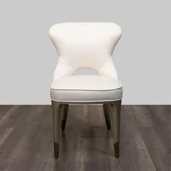 Стул Fratelli Barri Rimini, серебро/ткань, FB.CH.RIM.722