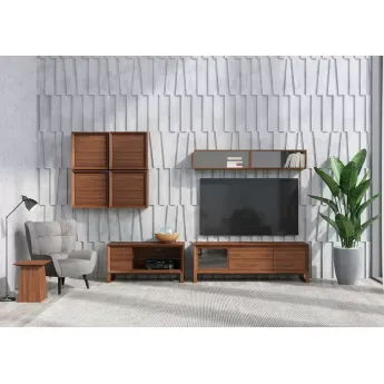 Тумба ТВ MOD Interiors Zaragoza, 2 двери, 2 ящика, MDI.TV.ZR.9