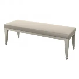 Банкетка Fratelli Barri Salerno, Бежевый матовый, ткань PIANO 04, FB.BEB.SL.672