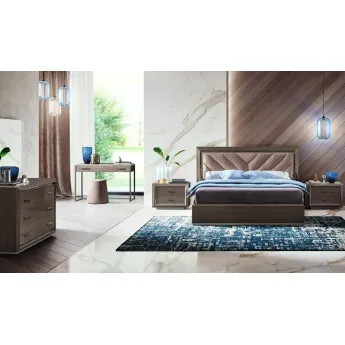 Кровать 160x200 Imbottito Camelgroup Elite, с мягким изголовьем и подъёмником
