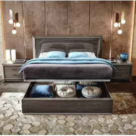 Кровать 180x200 Imbottito Camelgroup Elite, с мягким изголовьем и подъемником