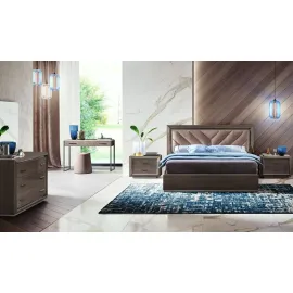 Кровать 180x200 Imbottito Camelgroup Elite, с мягким изголовьем и подъемником