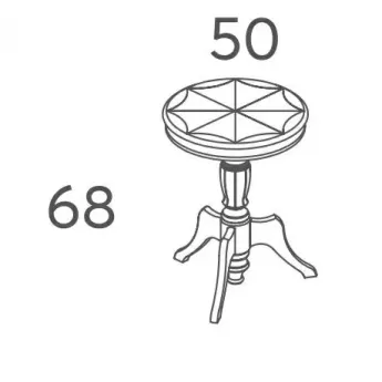 Столик кофейный D50 Panamar 168.050