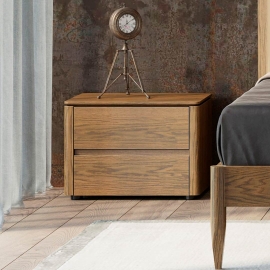 Прикроватная тумба MOD Interiors Paterna, шпон Дуба W (V39W), MDI.BST.PN.16
