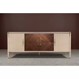 Комод Classico Italiano Венеция, мелланж/орех, Т-108/ML/NA