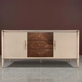 Комод Classico Italiano Венеция, меланж/орех, Т-104/ML/NA