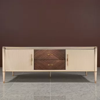 Тумба ТВ Classico Italiano Венеция, мелланж/орех, Т-103/ML/NA