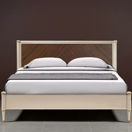 Кровать Classico Italiano Венеция, 160х200, меланж/орех, Т-160/ML/NA