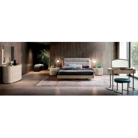 Кровать Trendy Camelgroup Maia Sabbia 160x200, экокожа NABUK 12, с подъёмником