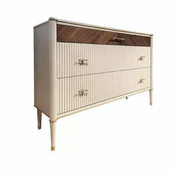 Комод Classico Italiano Венеция, меланж/орех, Т-159/ML/NA
