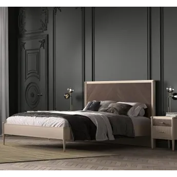 Кровать Classico Italiano Венеция, 180х200, меланж/орех, Т-180/ML/NA