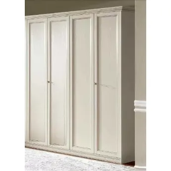 Шкаф 4-дверный низкий Nostalgia Bianco Antico Camelgroup