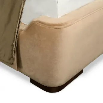 Кровать Fratelli Barri Selection 160х200, ткань Velour 220-06, с подъёмником, FB.BD.SLN.711