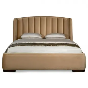 Кровать Fratelli Barri Selection 160х200, ткань Velour 220-06, с подъёмником, FB.BD.SLN.711