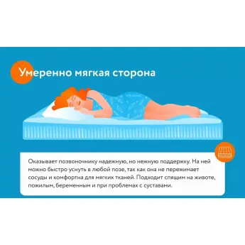 Матрас Materlux Carbone (Карбоне) – 80х200 см