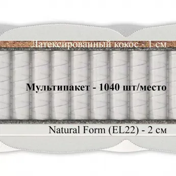 Матрас Materlux Formia (Формия) – 180х200 см