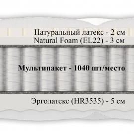 Матрас Materlux Cento (Центо) – 80х200 см