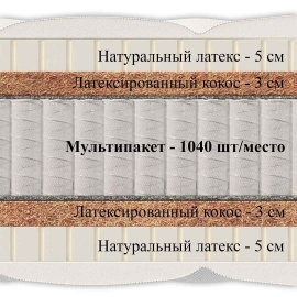 Матрас Materlux Impero Medium (Имперо Медиум) – 80х200 см