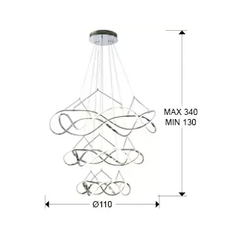 Люстра Schuller Molly, 763431B