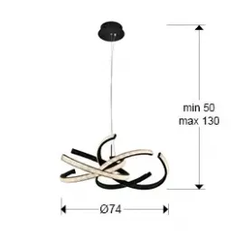 Люстра Schuller Ring 2, 302975