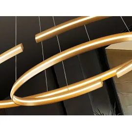 Люстра Schuller Elipse, Золото, 652043B