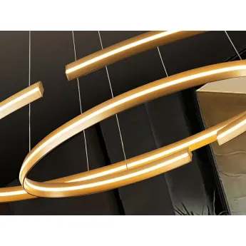 Люстра Schuller Elipse, Золото, 652043B