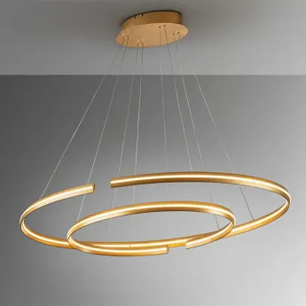 Люстра Schuller Elipse, Золото, 652043B