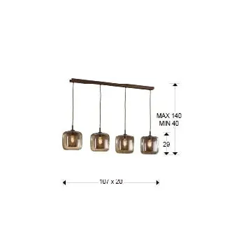 Люстра Schuller Fox, 653282