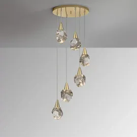 Люстра Schuller Aquaria, золото, 157261