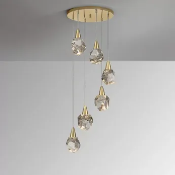 Люстра Schuller Aquaria, золото, 157261