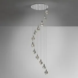 Люстра Schuller Aquaria, хром, 157308
