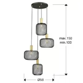 Люстра Schuller Osiris, 910477