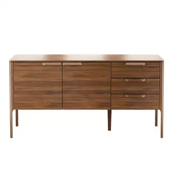 Буфет MOD Interiors Ronda, 2 двери, 3 ящика, шпон ореха F, MDI.SB.RD.114