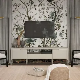 Гостиная MOD Interiors Ronda, серый матовый лак (RAL 7044)