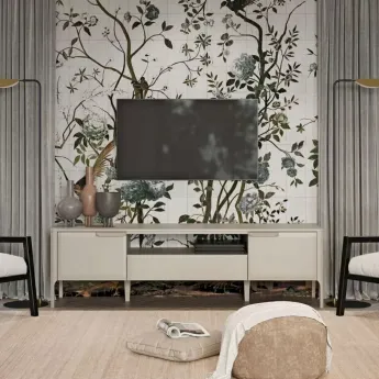 Гостиная MOD Interiors Ronda, серый матовый лак (RAL 7044)