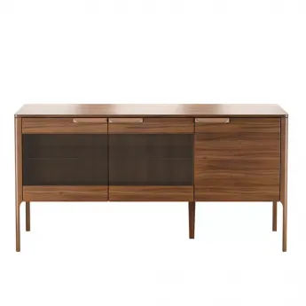 Буфет MOD Interiors Ronda, 3 двери, шпон ореха F, MDI.SB.RD.102