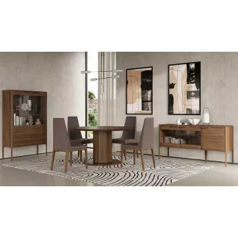 Буфет MOD Interiors Ronda, 3 двери, шпон ореха F, MDI.SB.RD.102